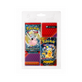 Pokémon 2er Booster Blister Karmesin & Purpur Stürmische Funken / Reisegefährten