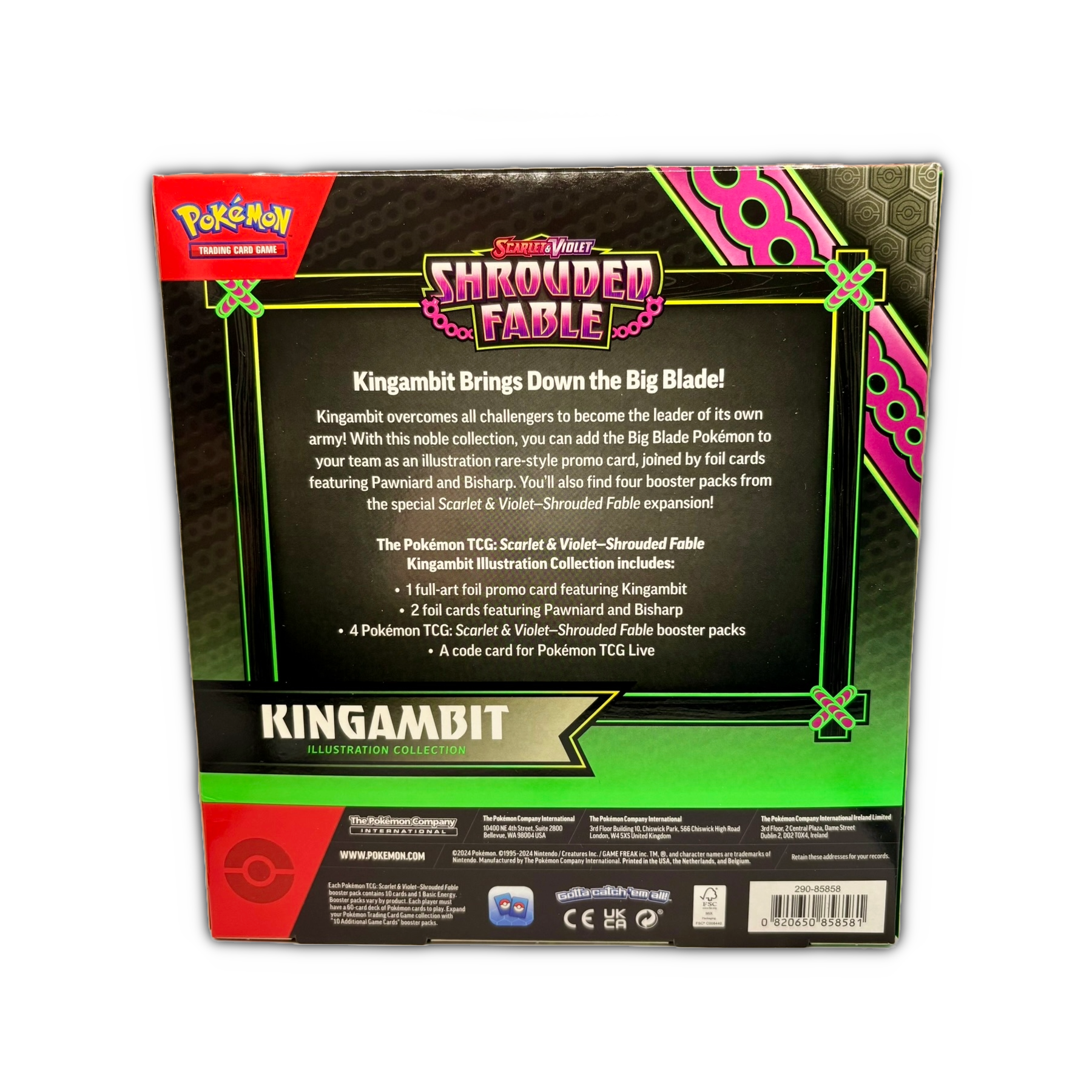 Shrouded Fable Kingambit Illustration Collection Englisch